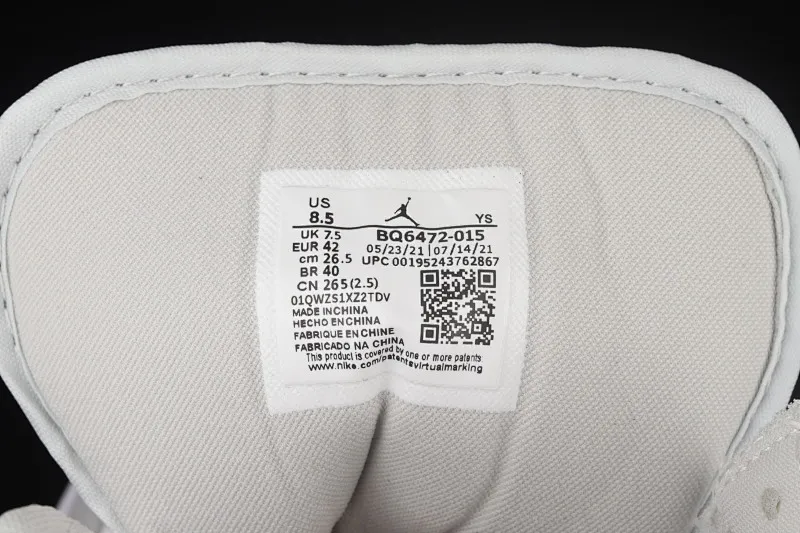 All Categories Air Jordan Jordan Series Basketball Shoes Air Jordan 1 Mid Differentiated Versions Air Jordan 1 Mid AJ1 Joe 1 New Ash Mid-top Cultural Basketball Shoes BQ6472-015